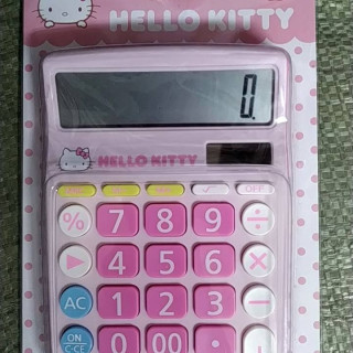 三麗鷗正版HELLO KITTY桌上型計算機KT600