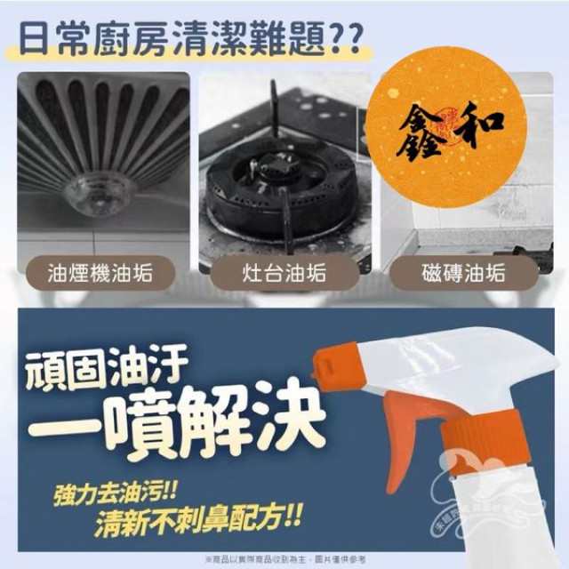 廚房重油污清潔劑💯